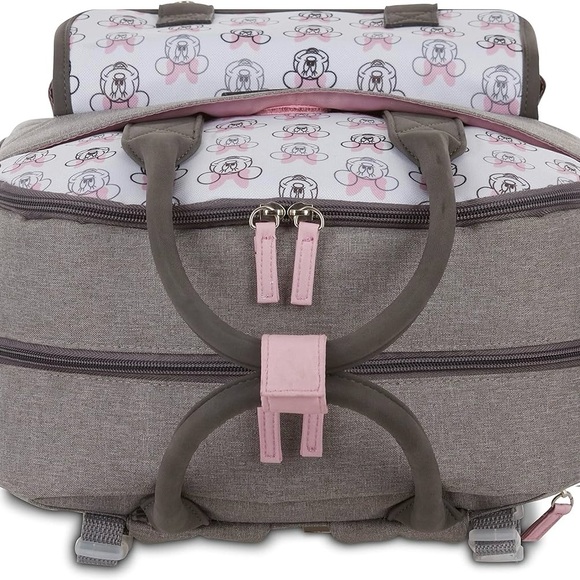 NEW Disney Baby Diaper Backpack with Minnie Mouse Changing Pad. - Picture 12 of 13